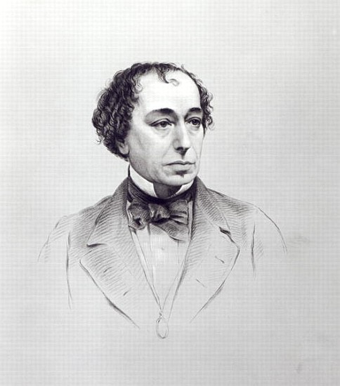 Benjamin Disraeli, 1st Earl Beaconsfield von (after) English School