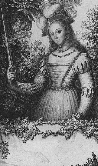 Portrait of Joan of Arc (1412-31) von (after) French School