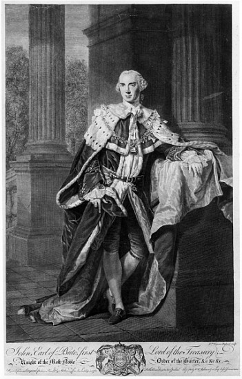 John Stuart, 3rd Earl of Bute von (after) Allan Ramsay