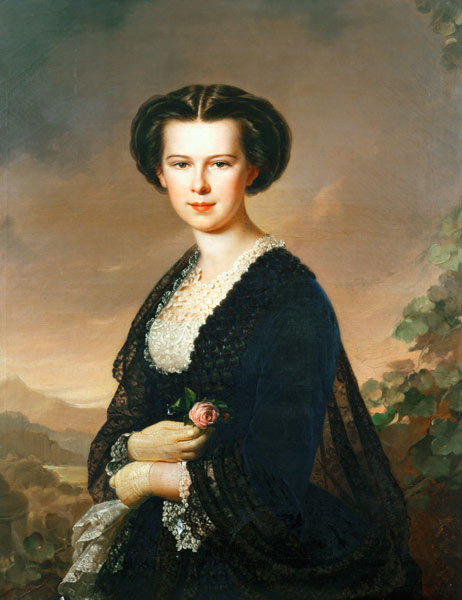 Kaiserin Elisabeth von Österreich (1837-1898) von (after) Anton Einsle