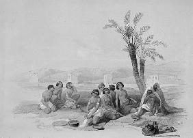 Abyssinian Slaves Resting at Korti, Nubia