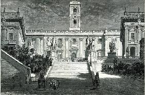 Facade of the Senatorial Palace, Rome