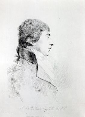 Joseph Mallord William Turner R.A; engraved by William Daniell