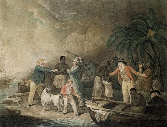 The Slave Trade von (after) George Morland