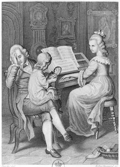 Illustration from ''The Sorrows of Werther'' Johann Wolfgang Goethe (1749-1832) ; engraved by Xaver  von (after) Hans Bendel