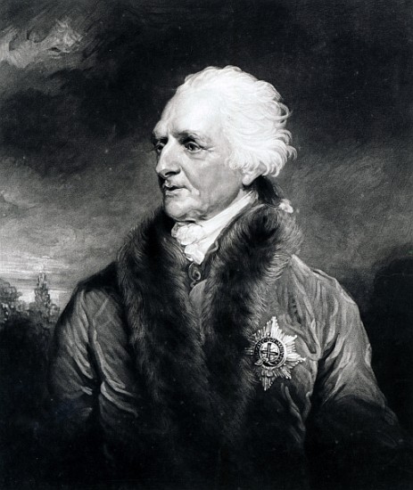 Augustus Henry Fitzroy, 3rd Duke of Grafton; engraved by C. Turner von (after) John Hoppner