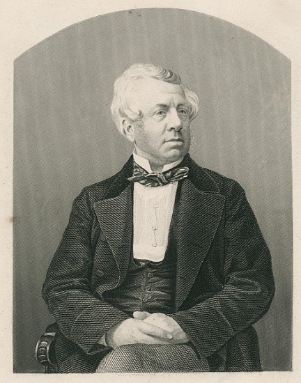 George William Frederick Howard; engraved by D.J. Pound from a photograph, from ''The Drawing-Room o von (after) John Jabez Edwin Paisley Mayall