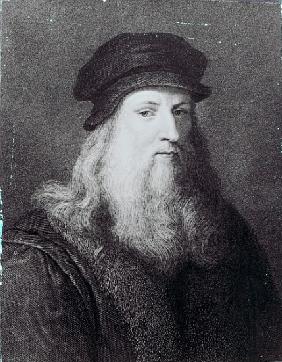 Leonardo da Vinci; engraved by Raphael Morghen