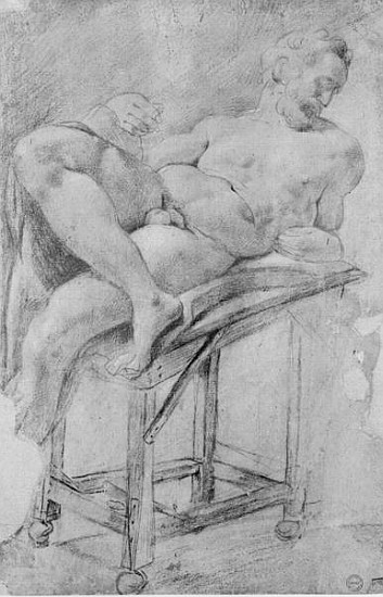 Model of Evening von (after) Michelangelo Buonarroti