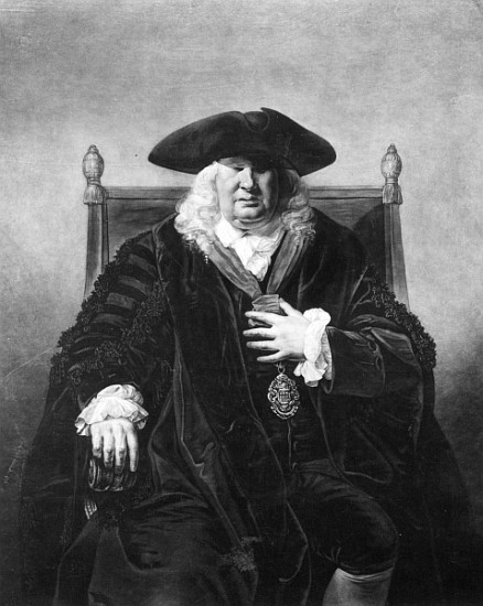 Sir John Fielding; engraved by William Dickinson von (after) Rev. Matthew William Peters
