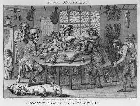 Christmas in the Country; engraved by Inigo Barlow