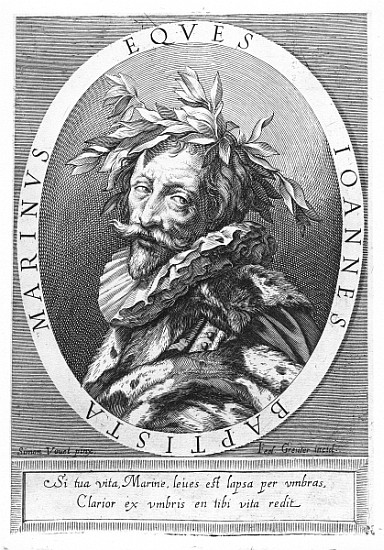 Giambattista Marino von (after) Simon Vouet