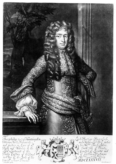 Theophilus Hastings, seventh earl of Huntingdon von (after) Sir Godfrey Kneller