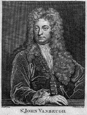 Sir John Vanbrugh; engraved by Thomas Chambars