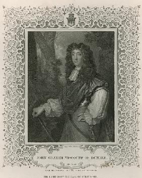 John Graham of Claverhouse, 1st Viscount of Dundee, from ''Lodge''s British Portraits''
