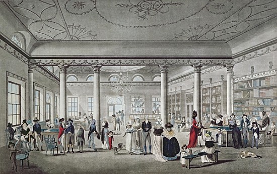 Hall''s Library at Margate von (after) Thomas Malton