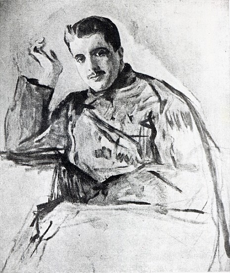 Serge Diaghilev von (after) Valentin Aleksandrovich Serov