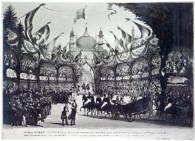 Queen Victoria''s first visit to Brighton; engraved by George Bryant Campion