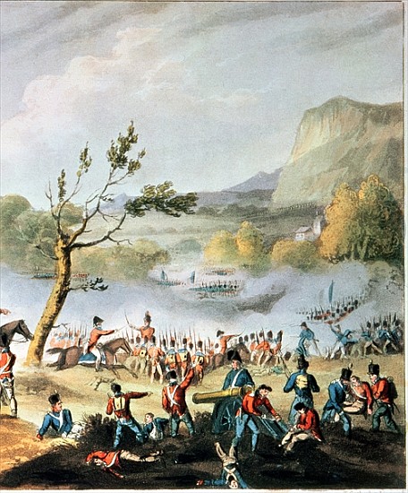 Battle of Maida, July 4th, 1806; engraved by Thomas Sutherland (b.c.1785)(detail of 70293) von (after) William Heath