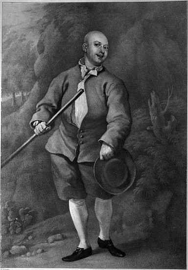 John Broughton; engraved by F. Ross von (after) William Hogarth