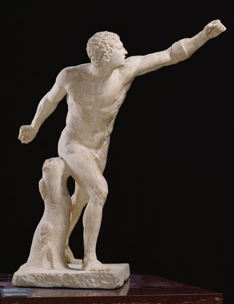 The Borghese Gladiator von Agasias
