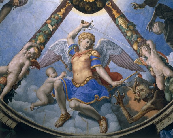 A.Bronzino, Archangel Michael von Agnolo Bronzino