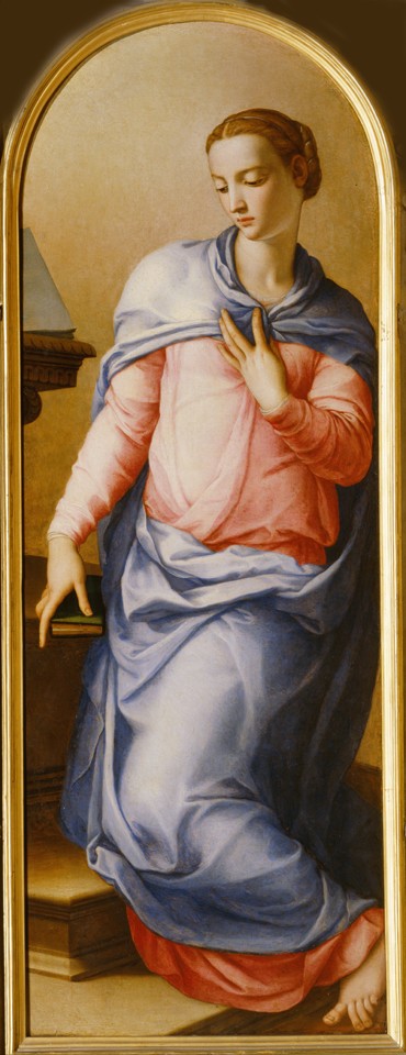 Madonna der Verkündigung von Agnolo Bronzino