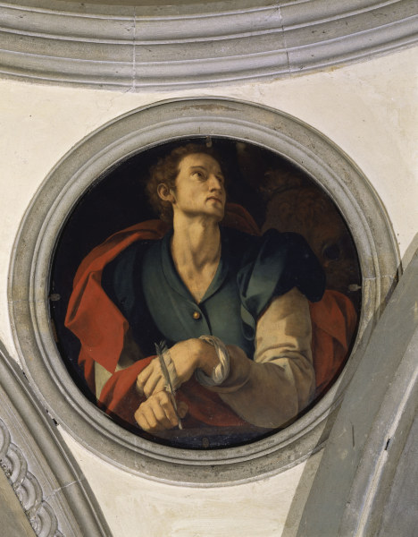 Mark the Evangelist / Bronzino / 1526 von Agnolo Bronzino