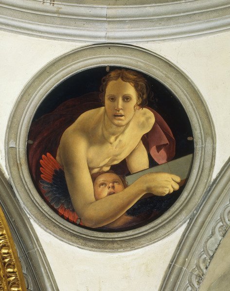 Matthew the Evangelist/ Bronzino/ 1526/8 von Agnolo Bronzino