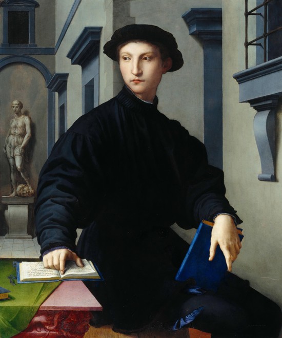 Porträt von Ugolino Martelli (1519-1592) von Agnolo Bronzino