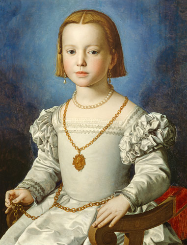 Portrait of Isabella de' Medici (1542-76) von Agnolo Bronzino