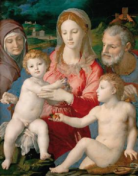 Die Heilige Familie mit der heiligen Anna und Johannesknaben 1546