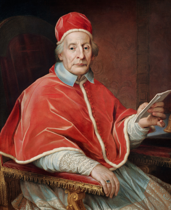 Portrait of Pope Clement XII von Agostino Masucci