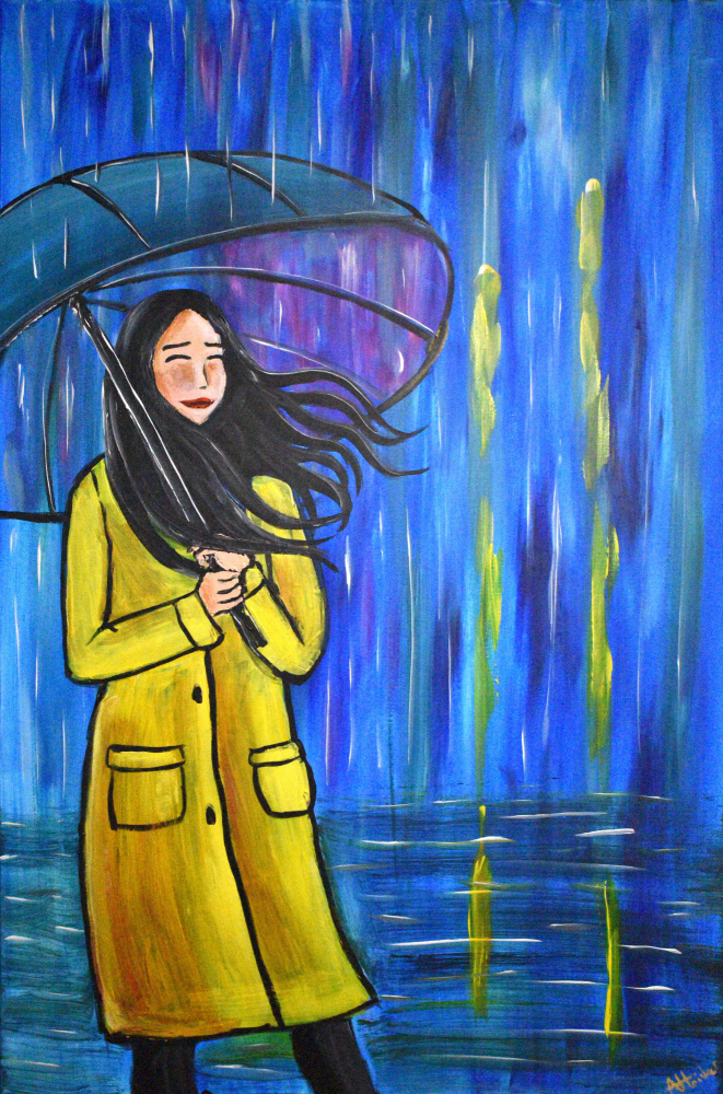 Der gelbe Regenmantel 3 von Aisha Haider