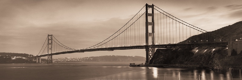 Golden Gate Bridge II von Alan Blaustein