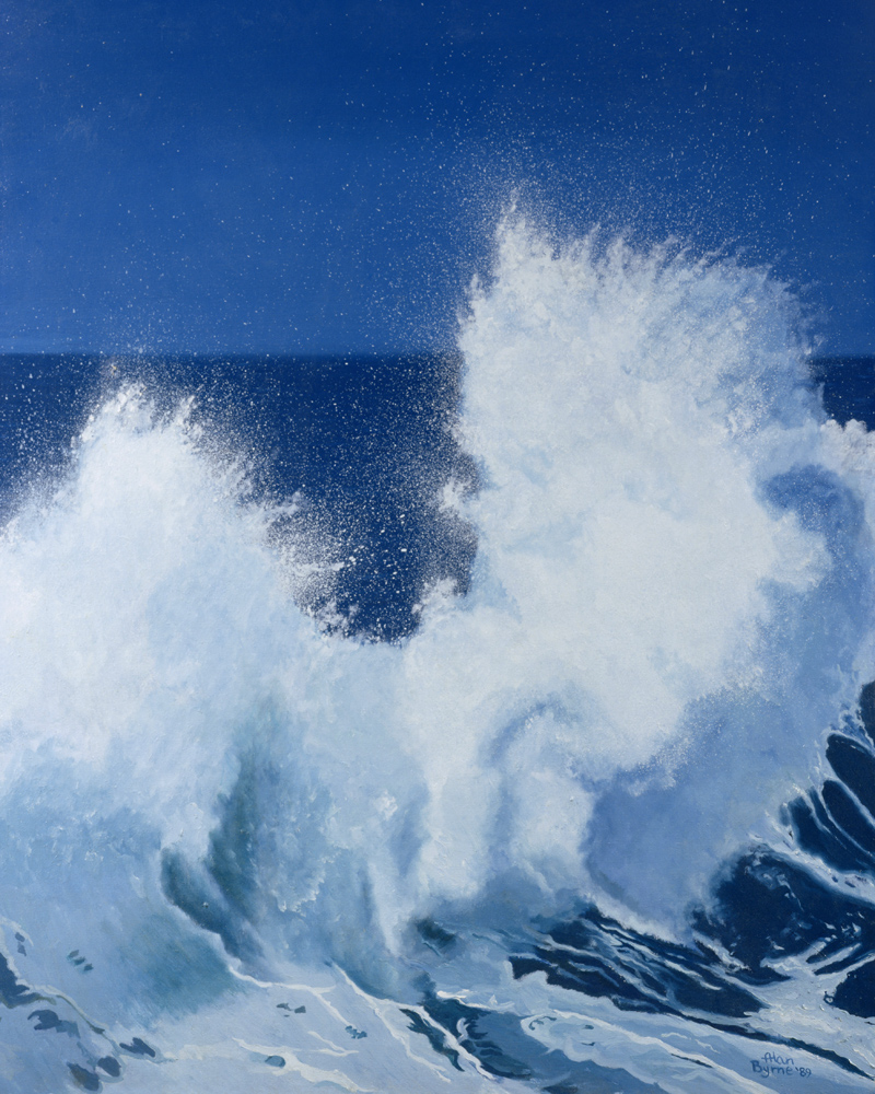 Two Little Waves Breaking von Alan  Byrne
