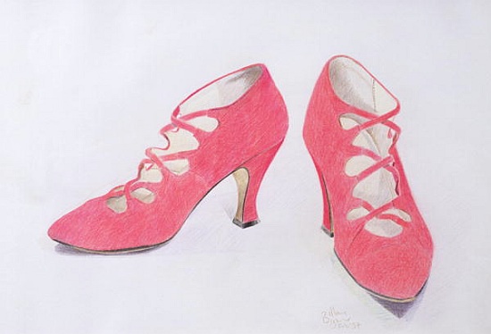 Pink Shoes von Alan  Byrne