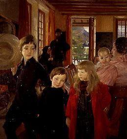 Die Familie des Künstlers. 1890