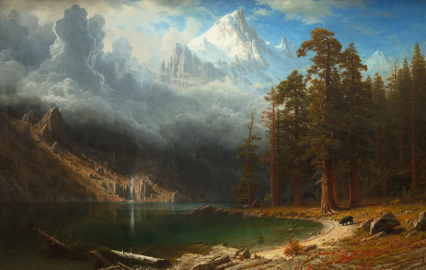 Mount Corcoran von Albert Bierstadt