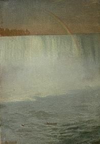 Regenbogen über den Niagara-Fällen von Albert Bierstadt