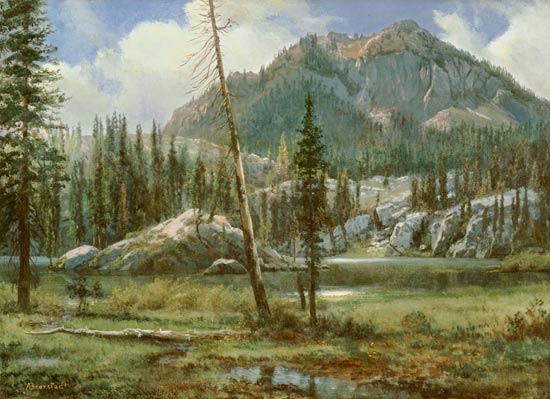 Sierra Nevada Mountains von Albert Bierstadt