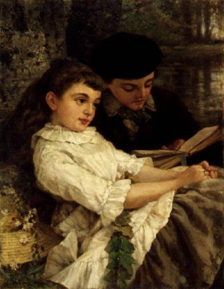 The Young Poet von Albert Fitch Bellows