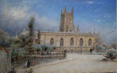 Worcester Cathedral von Albert Goodwin