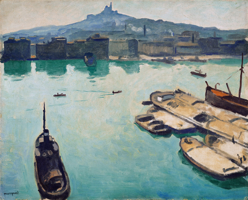 Hafen von Marseilles von Albert Marquet