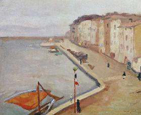 Der Hafen von Saint-Tropez 1905