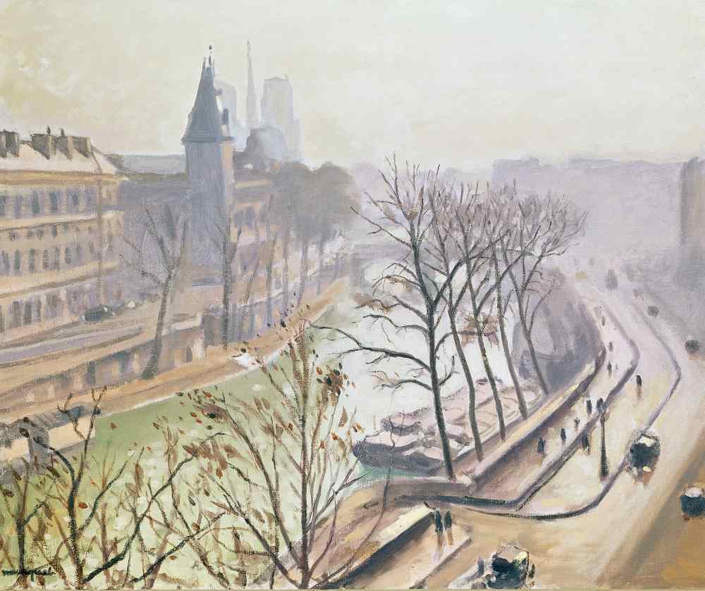 Die Seine in Paris von Albert Marquet