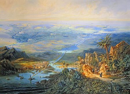 The Suez Canal 1864