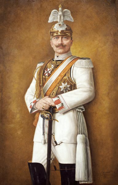 Kaiser Wilhelm II., 1913 von Albert Sticht