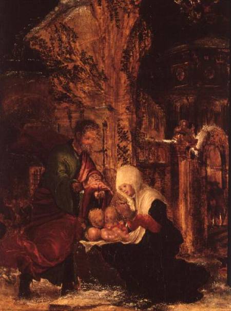 Birth of Christ (Holy Night) von Albrecht Altdorfer