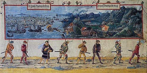 Der Große Venetianische Krieg von Albrecht Altdorfer